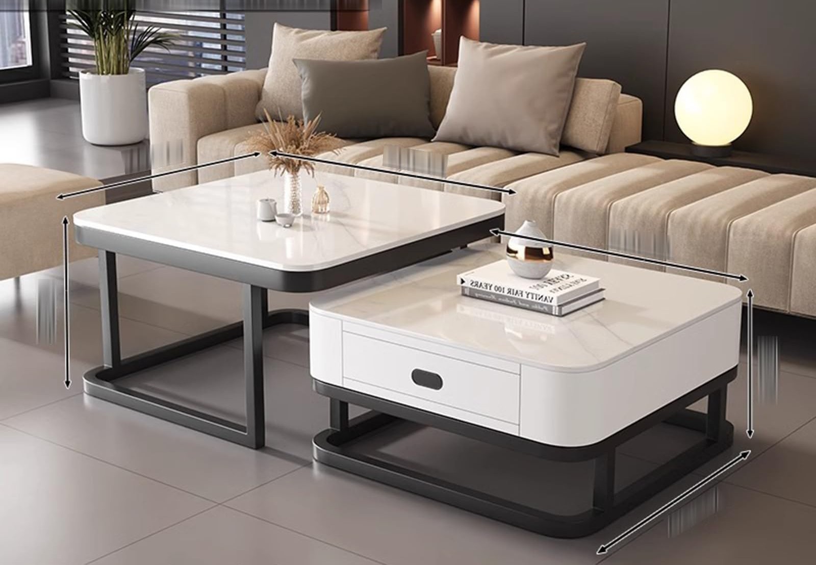 ensemble table basse